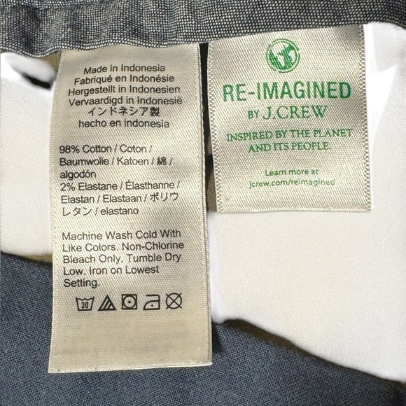 J. Crew  7" Stretch Chino Shorts Men's sz 38 Green Best Seller - Picture 6 of 10